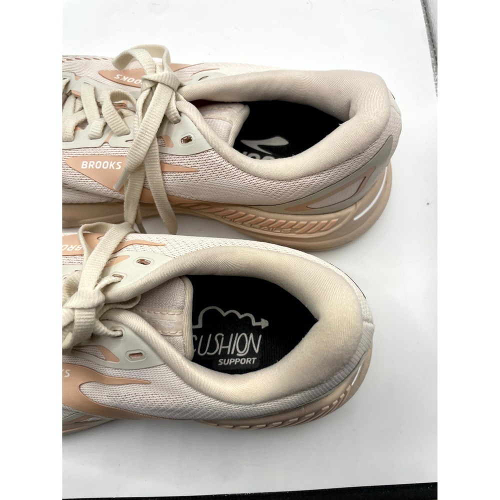 Brooks Adrenaline GTS 23 1203811B259 Womens US 8.5 B Sneaker Peach Running Shoes - Picture 7 of 9
